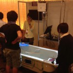 CEDEC2014デモ・設営中