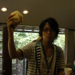 昼ご飯はハンバーガー